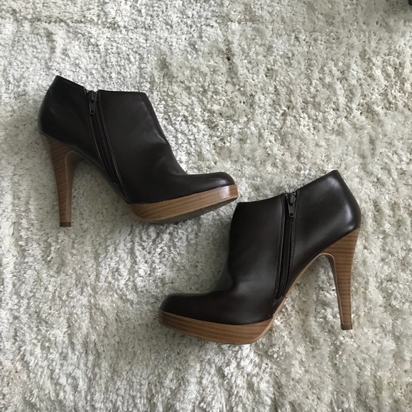 HPQupid High Heel Zipper Platform Ankle Boots - Picture 2 of 6